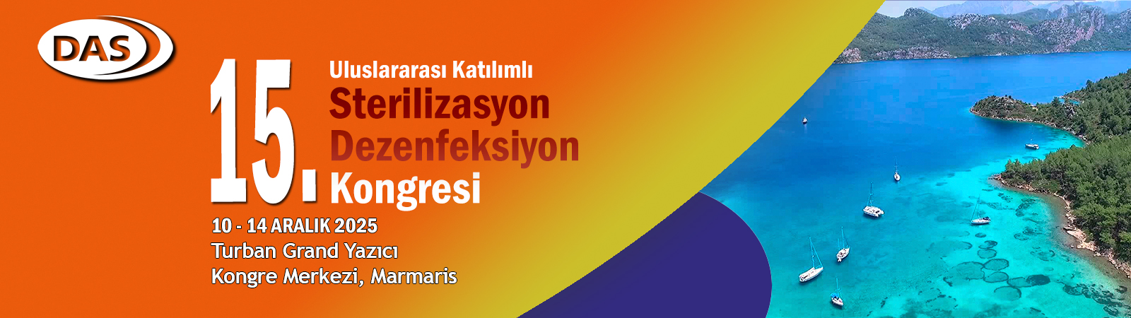 15. Uluslararası Katılımlı Sterilizasyon Dezenfeksiyon Kongresi düzenlenmiştir..